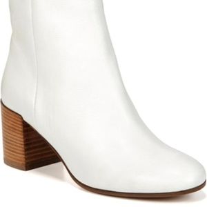 Vince - Blakely White Leather Boots 11